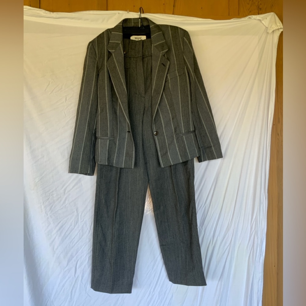 Vintage Mani by Giorgio Armani Wool Pantsuit